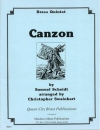カンツォン（ザムエル・シャイト）(金管五重奏)【Canzon】