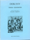 3つのシャンソン（クロード・ドビュッシー）(金管五重奏)【Three Chansons】