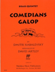 道化師のギャロップ（ドミトリー・カバレフスキー）(金管五重奏)【Comedians Galop】