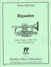リゴドン（アンドレ・カンプラ）(金管五重奏)【Rigaudon】