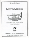 軍隊行進曲・Op.51・No.1（フランツ・シューベルト）(金管五重奏)【March Militaire, Opus 51 #1】