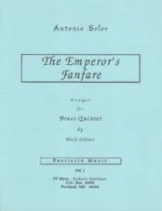 皇帝のファンファーレ（アントニオ・ソレール）(金管五重奏)【The Emperor’s Fanfare】