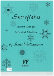 スノーフレーク（スコット・ヴァイアンクール）　(金管二重奏)【Snowflakes】