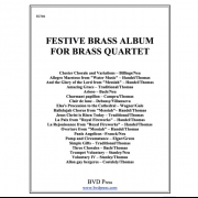フェスティブ・ブラス・アルバム (金管四重奏)【Festive Brass Album (complete)】