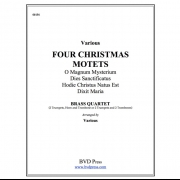 4つのクリスマス・モテット (金管四重奏)【Four Christmas Motets】
