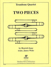 2つの小品（ハインリヒ・イザーク） (トロンボーン四重奏)【Two Pieces】