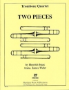 2つの小品（ハインリヒ・イザーク） (トロンボーン四重奏)【Two Pieces】