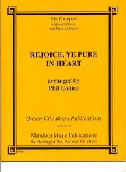 Rejoice, Ye Pure in Heart  (トランペット六重奏+オルガン)