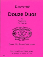 12のデュエット（フランソワ・ドヴェルネ） (トランペット二重奏)【Douze Duos】