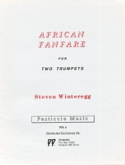アフリカン・ファンファーレ（スティーヴン・ウィンターレッグ） (トランペット二重奏)【African Fanfare】