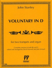 ヴォランタリー・ニ長調（ジョン・スタンリー） (トランペット二重奏+オルガン)【Voluntary in D Major】