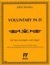 ヴォランタリー・ニ長調（ジョン・スタンリー） (トランペット二重奏+オルガン)【Voluntary in D Major】