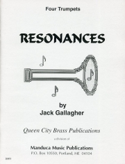 レゾナンス（ジャック・ギャラガー）  (トランペット四重奏)【Resonances】