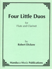 4つの短いデュオ（ロバート・ディッコフ）（木管二重奏）【Four Little Duos】