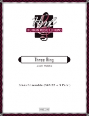 スリー・リング (ジョシュ・ホブス) (金管十四重奏+打楽器)【Three Ring】