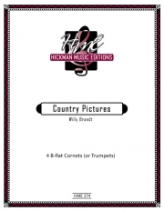 カントリー・ピクチャーズ（ワシーリー・ブラント） (トランペット四重奏)【Country Pictures】
