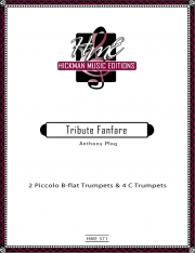 トリビュート・ファンファーレ（アンソニー・プログ） (トランペット六重奏)【Tribute Fanfare】