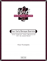 四重奏のための4つのバロック (トランペット四重奏)【Four Early Baroque Quartets】