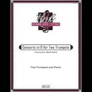協奏曲・ニ長調（フランチェスコ・マンフレディーニ） (トランペット二重奏+ピアノ)【Concerto in D for Two Trumpets】