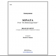 ソナタ「吟遊詩人の歌」より (金管四重奏)【Sonata from Die bankelsangerlieder】