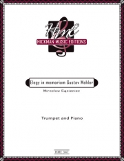 グスタフ・マーラー・追悼の悲歌（ミロスラフ・ゴンシェニェツ）（トランペット+ピアノ）【Elegy in memoriam Gustav Mahler】