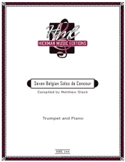 ベルギーの7つの演奏会用小品（トランペット+ピアノ）【Seven Belgian Solos de Concours】