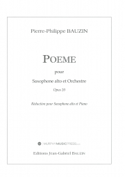 ポエム（ピエール＝フィリップ・ボーザン）（アルトサックス+ピアノ）【Poem op.20】