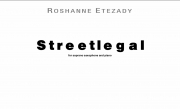 ストリートリーガル （ロシャンヌ・エテザディ）（ソプラノサックス+ピアノ）【Streetlegal】