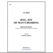 主よ、人の望みの喜びよ (バッハ) (金管四重奏)【Jesu, Joy of Man's Desiring】