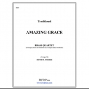 アメージング・グレース (金管四重奏)【Amazing Grace】