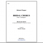 婚礼の合唱「ローエングリン」より (ワーグナー) (金管四重奏)【Bridal Chorus】