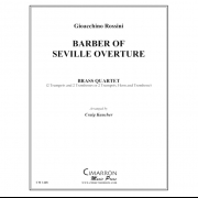 セビリアの理髪師・序曲 (ロッシーニ) (金管四重奏)【Barber of Seville Overture, The】
