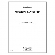 ミッション・ベイ組曲 (ゲイリー・バーチ) (金管四重奏)【Mission Bay Suite】