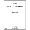 金管四重奏曲 (スティーヴ・スコット) (金管四重奏)【Quartet for Brass】