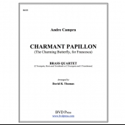 シャルマン・パピヨン (アンドレ・カンプラ) (金管四重奏)【Charmant papillon】