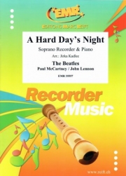 ハード・デイズ・ナイト（ビートルズ）（ソプラノリコーダー＋ピアノ）【A Hard Day's Night】