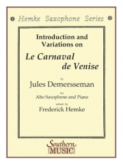 ヴェニスの謝肉祭（ジュール・ドゥメルスマン）（アルトサックス+ピアノ）【Le Carnaval De Venise】