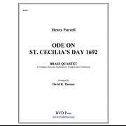 聖セシリアの日のための頌歌 (ヘンリー・パーセル) (金管四重奏)【Ode on St. Cecilia's Day】