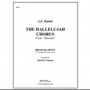 ハレルヤ・コーラス (ヘンデル) (金管四重奏)【Hallelujah Chorus】