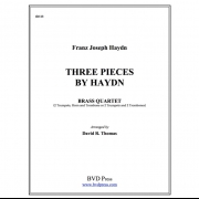 ハイドンの3つの小品 (ハイドン) (金管四重奏)【Three Pieces by Haydn】