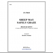 羊は安らかに草を食み (バッハ) (金管四重奏)【Sheep May Safely Graze】