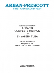 アーバンのテューバ教本からの抜粋（ジャン＝バティスト・アーバン）（テューバ）【Authentic Excerpts From Arban's Complete Method for Eb and】