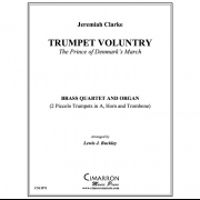 トランペット・ヴォランタリー (ジェレミヤ・クラーク) (金管四重奏)【Trumpet Voluntary】