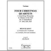 4つのクリスマス・カルテット (金管四重奏)【Four Christmas Quartets】