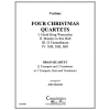 4つのクリスマス・カルテット (金管四重奏)【Four Christmas Quartets】