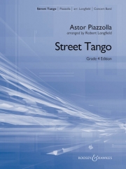 ストリート・タンゴ（アストル・ピアソラ）（スコアのみ）【Street Tango】
