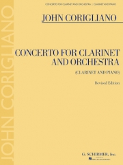 クラリネット協奏曲（ジョン・コリリアーノ）（クラリネット+ピアノ）【Clarinet Concerto】