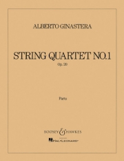 弦楽四重奏曲・No.1・Op.20（アルベルト・ヒナステラ）（弦楽四重奏）【String Quartet No. 1, Op. 20】