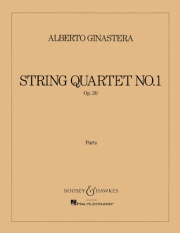 弦楽四重奏曲・No.1・Op.20（アルベルト・ヒナステラ）（弦楽四重奏）【String Quartet No. 1, Op. 20】
