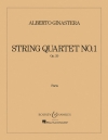 弦楽四重奏曲・No.1・Op.20（アルベルト・ヒナステラ）（弦楽四重奏）【String Quartet No. 1, Op. 20】